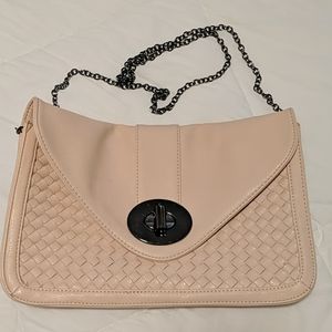 Francesca’s Cream crossbody bag